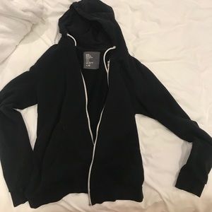 Black Zip-up hoodie